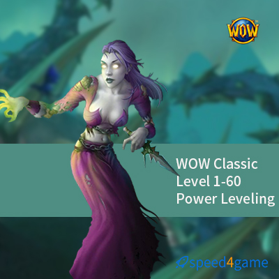 Buy WOW Classic Level 1-60 Power Leveling Service - Speed4game.com